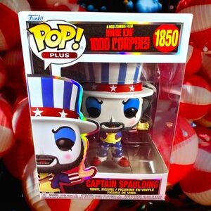 Captain Spaulding funko # 1850 (nib) With Pop Protector